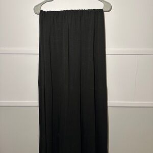 Elegant Black Maxi Skirt
